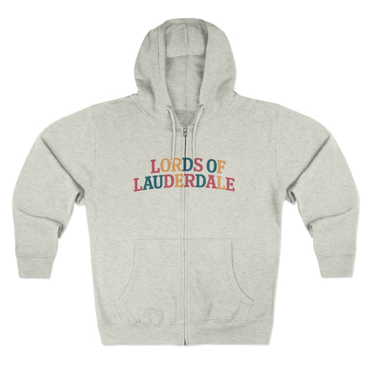 Lauderdale ' Knights' Unisex Zip Hoodie