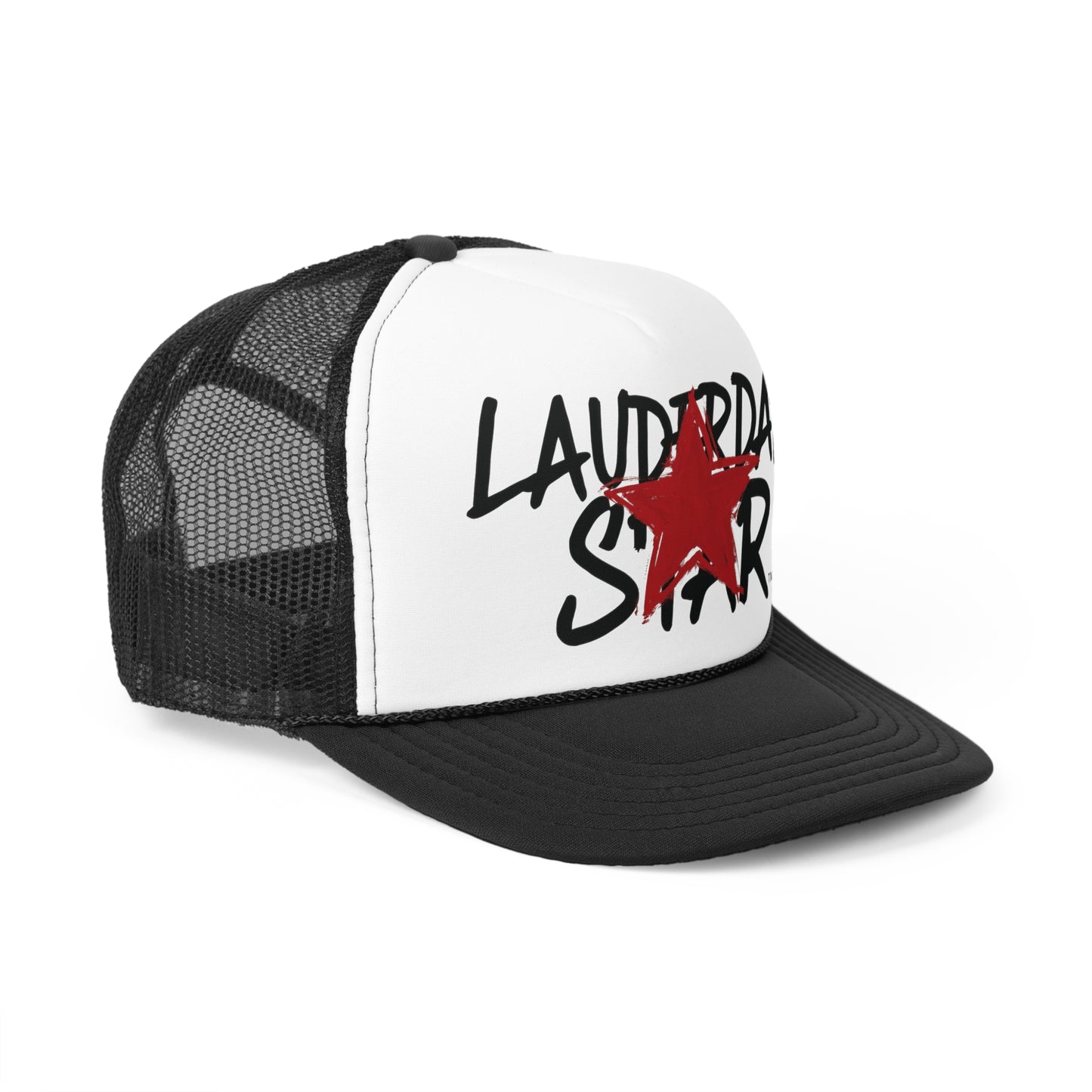 Lauderdale 'Unreadable Red Star' Trucker Caps