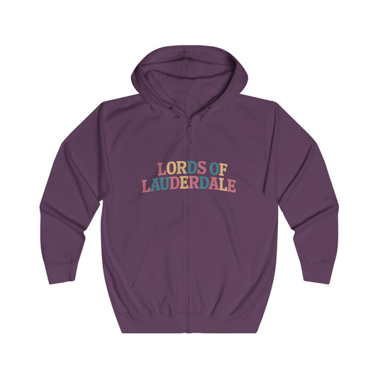 Lauderdale ' Knights' Unisex Zip Hoodie